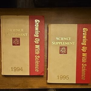 Growing Up With Science Supplement Books 1994 & 1995